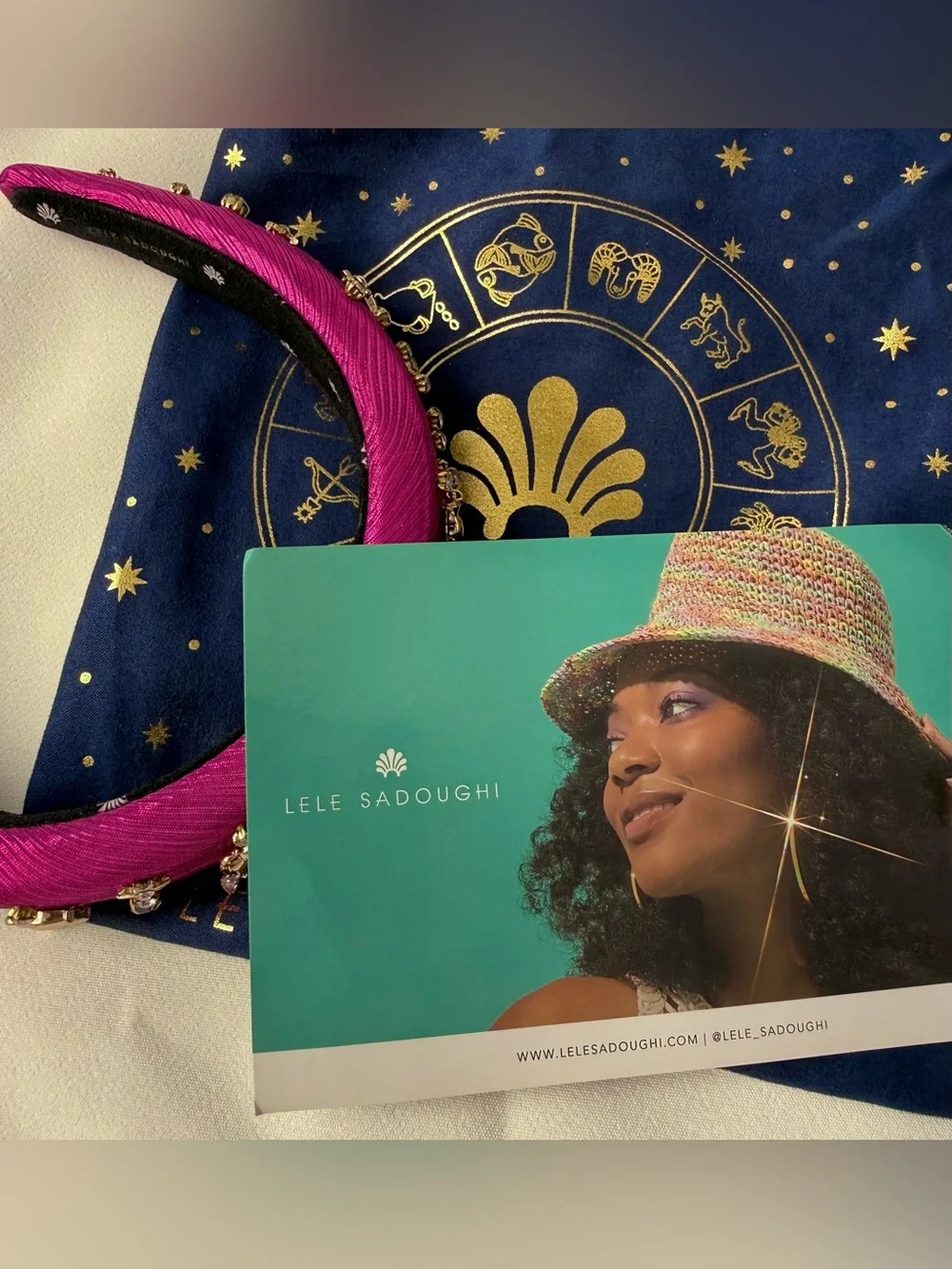 Lele Sadoughi Zodiac Alice Headband